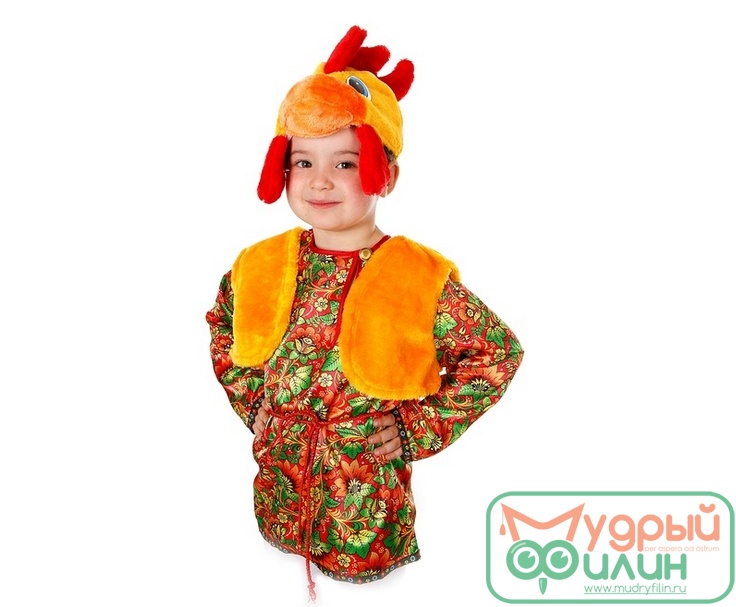 Детский карнавальный костюм "Петушок Петруша" - 1