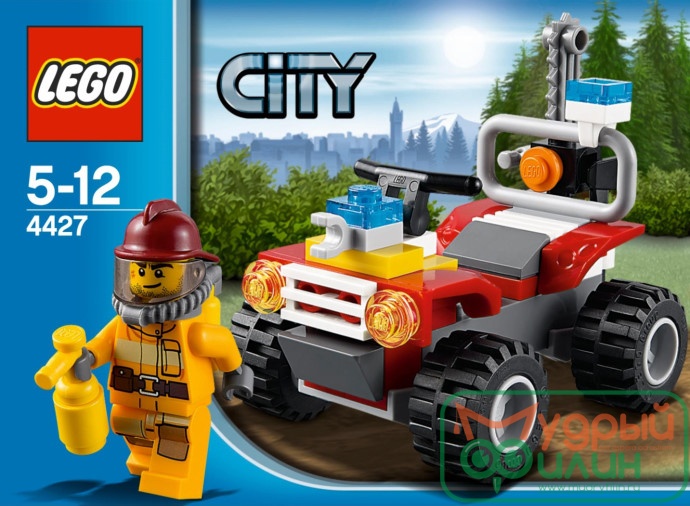 Lego city 4427 Пожарный квадроцикл - 1