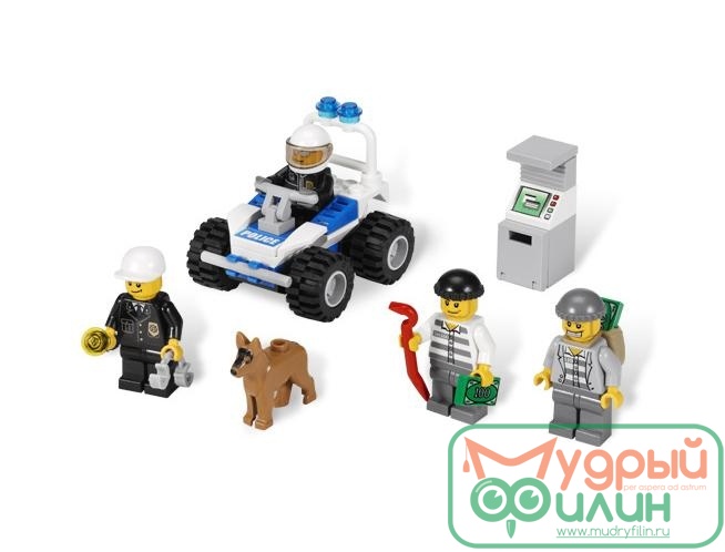 Lego city 7279 Коллекция минифигурок полицейских - 1