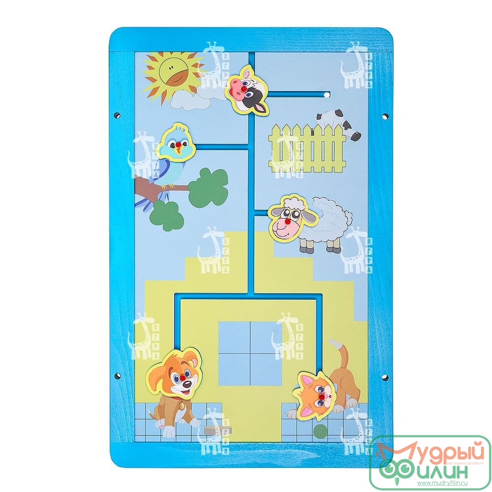 Настенный игровой модуль "Головы" - 1