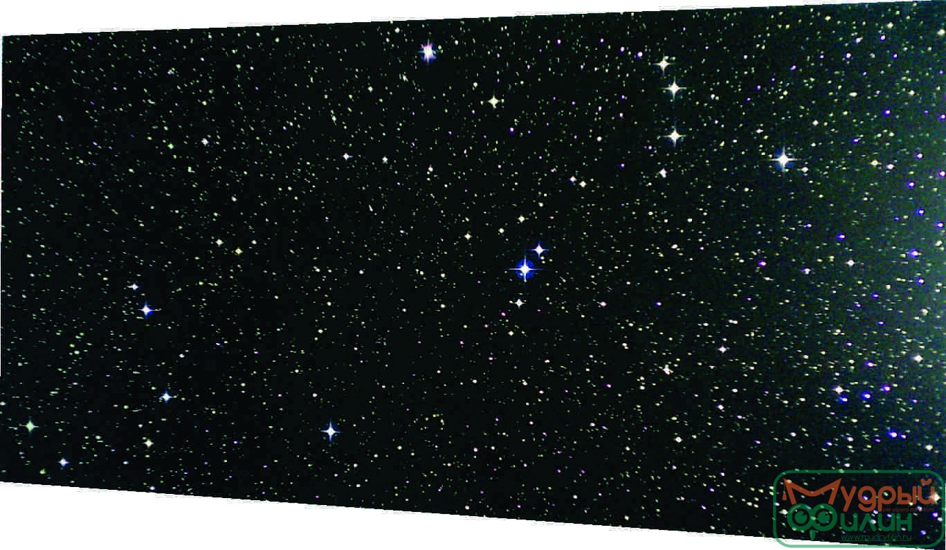Панно фиброоптическое настенное  «Звездное небо», 100 точек, 100х50 см - 1