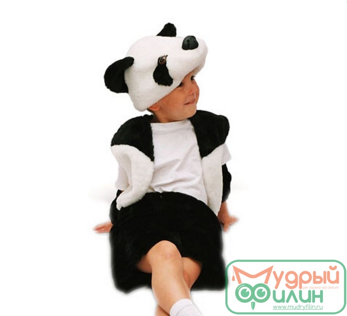 Детский карнавальный костюм "Панда" - 1