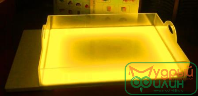 Планшет для аква-анимации с RGB подсветкой, 70х50 см - 1