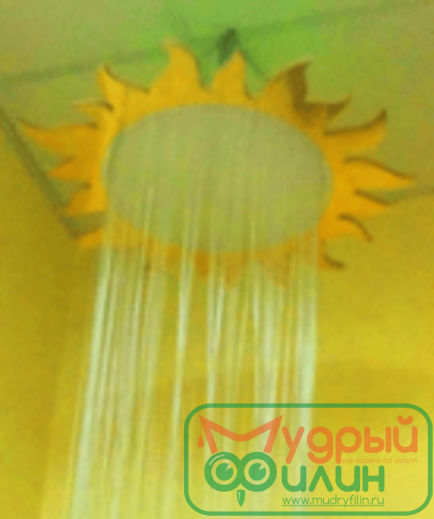 Фиброоптический душ «Солнышко»  безопасное зеркало - 1