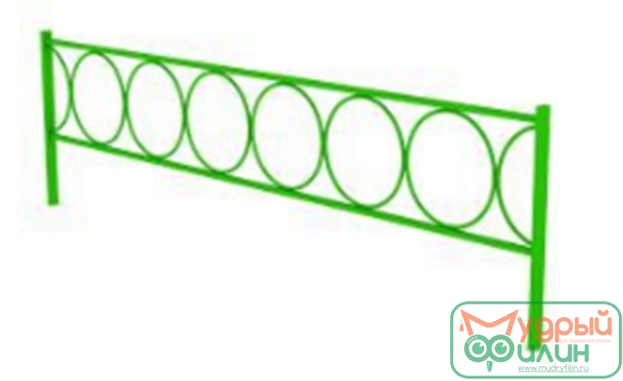 Газонное ограждение ГО-04.1 - 1